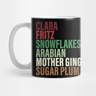 Clara Fritz Snowflakes Arabian Mother Ginger Mug